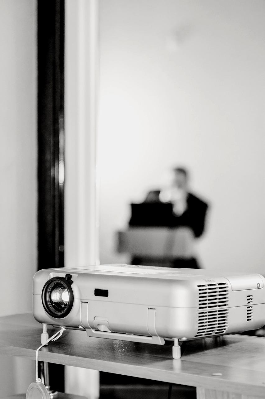 Vintage cinema projector